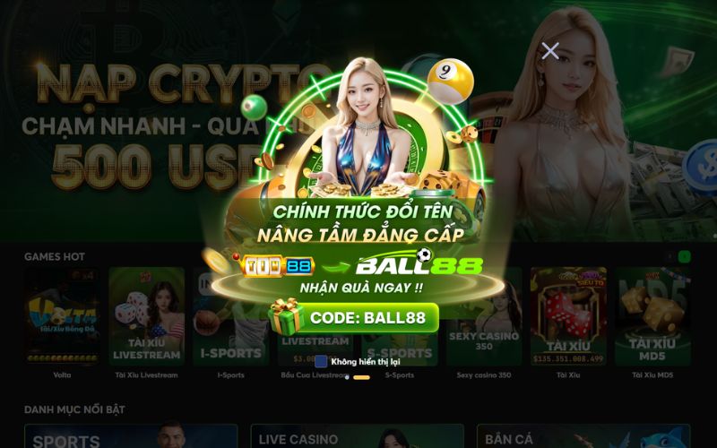 Ball88 nhà cái uy tín
